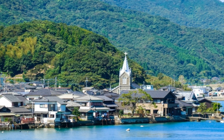 【画像】世界遺産・天草の崎津協会