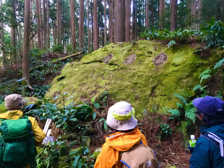 【画像】大雲小雲コース、円座石（わろうだいし）